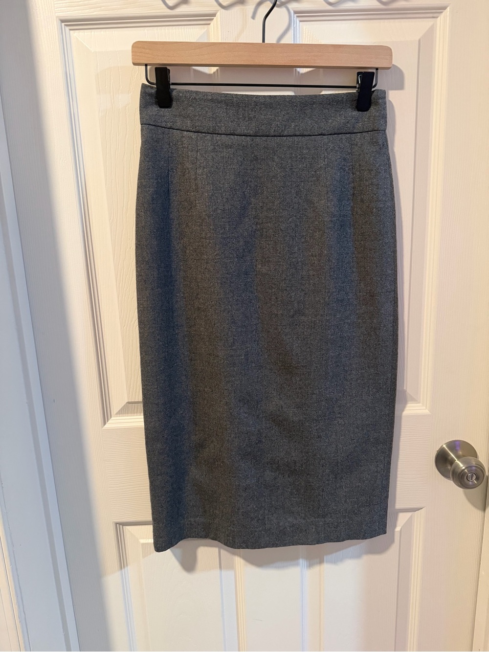 Banana Republic Gray Pencil Skirt